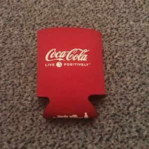 Red Coca Coal Koozie